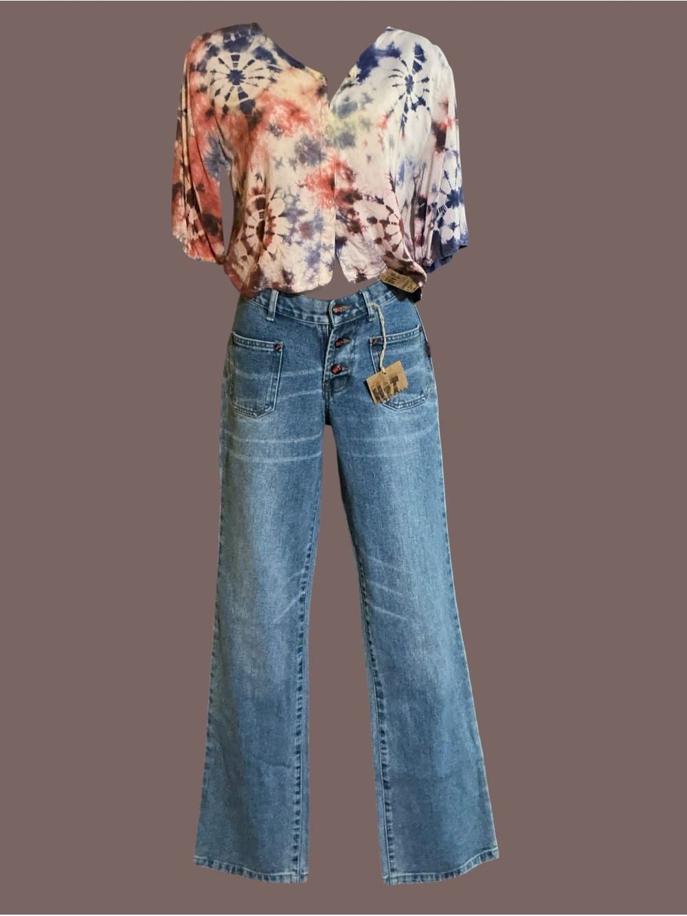 Vintage HiT Jeans U.S.A. Deadstock Patch Pocket Denim ’90s